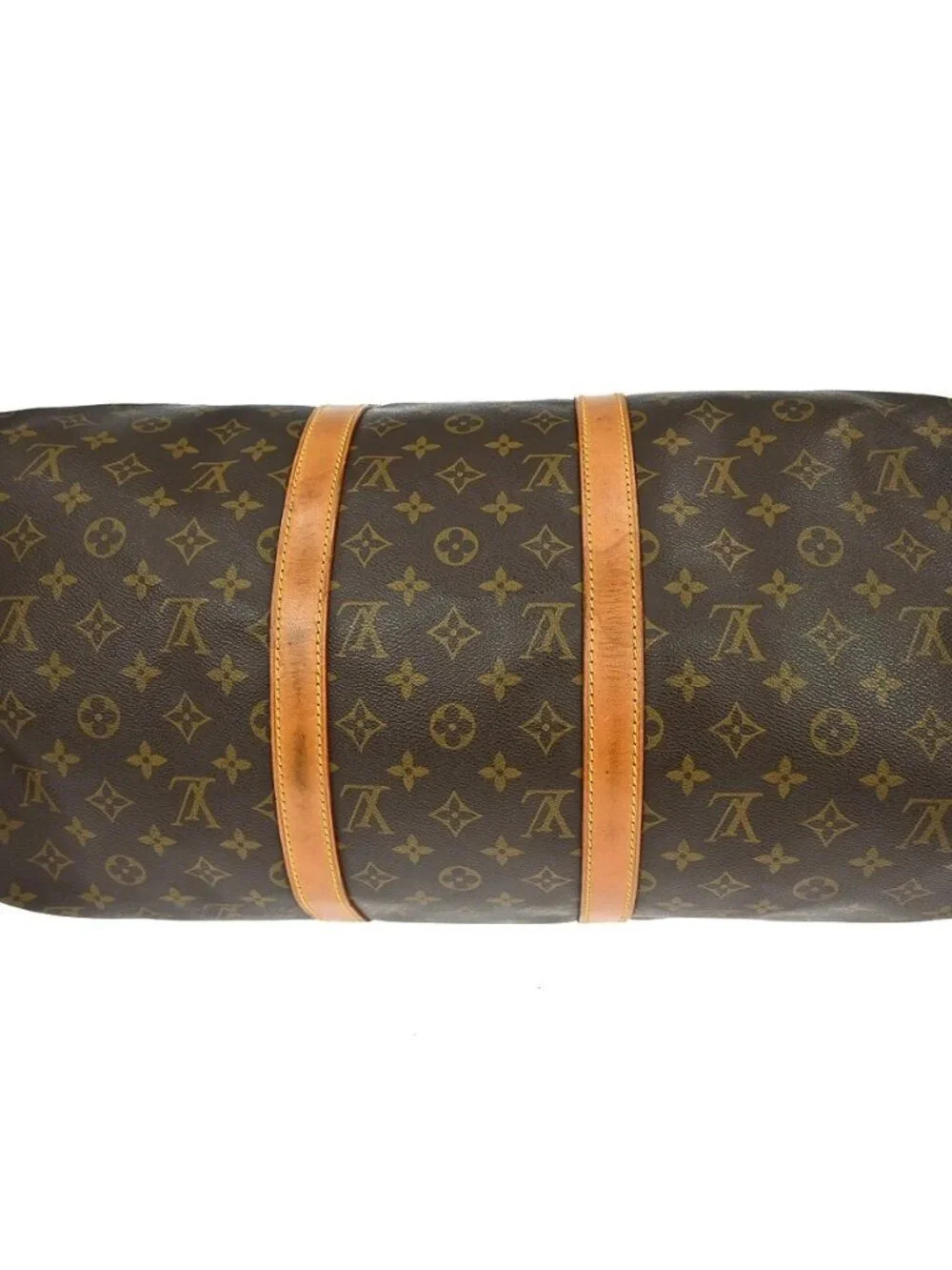 2 LOUIS VUITTON KEEPALL 50 BANDOULIERE HANDBAG - Picture 11 of 16